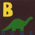 B For Brontosaurus — Home EP Cover Art
