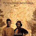 Sekotis — Picture puzzle pattern door Cover Art