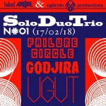 &amp;#039;Various Artists — Solo Duo Trio #1 : Failure Circle, Godjira, Ugut Cover Art